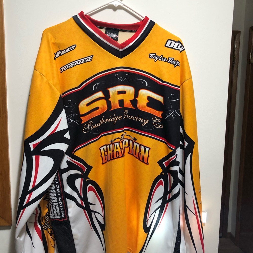Men's Yellow Racing Jersey - Picture 7 of 16